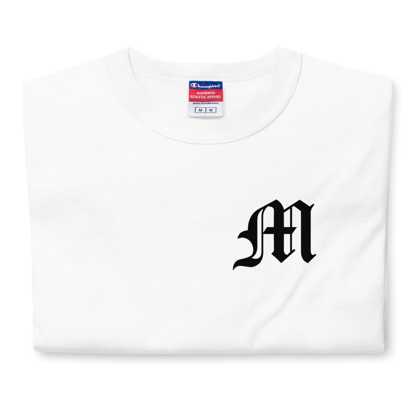 1 SCRIPT TEE WHITE