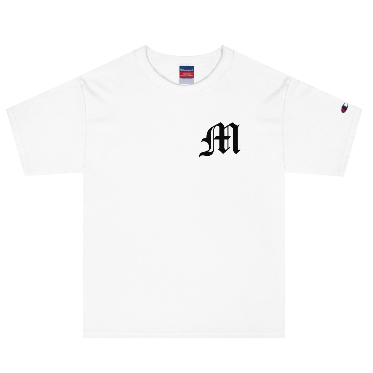 1 SCRIPT TEE WHITE
